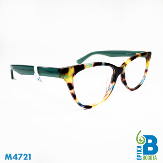 Montura De Acetato M4721 (carey-brazo Verde)