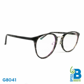 Montura De Acetato G8041 Negro Carey Montura De Acetato G8041 Negro Carey