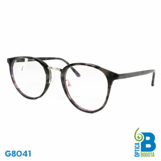 Montura De Acetato G8041 Negro Carey Montura De Acetato G8041 Negro Carey