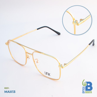 Montura Metálica De Lujo Max13